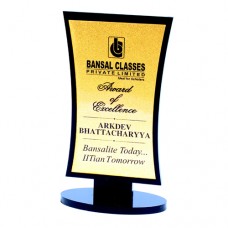 Acrylic With Gold Sticker MW - 5 inch 